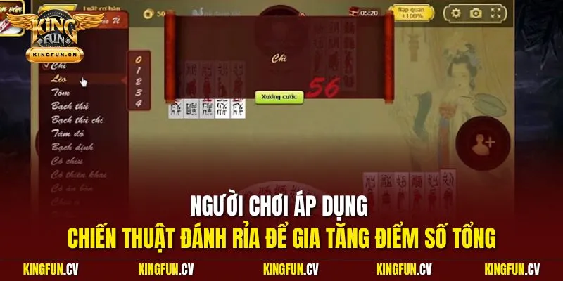 Người chơi áp dụng chiến thuật đánh rỉa để gia tăng điểm số tổng